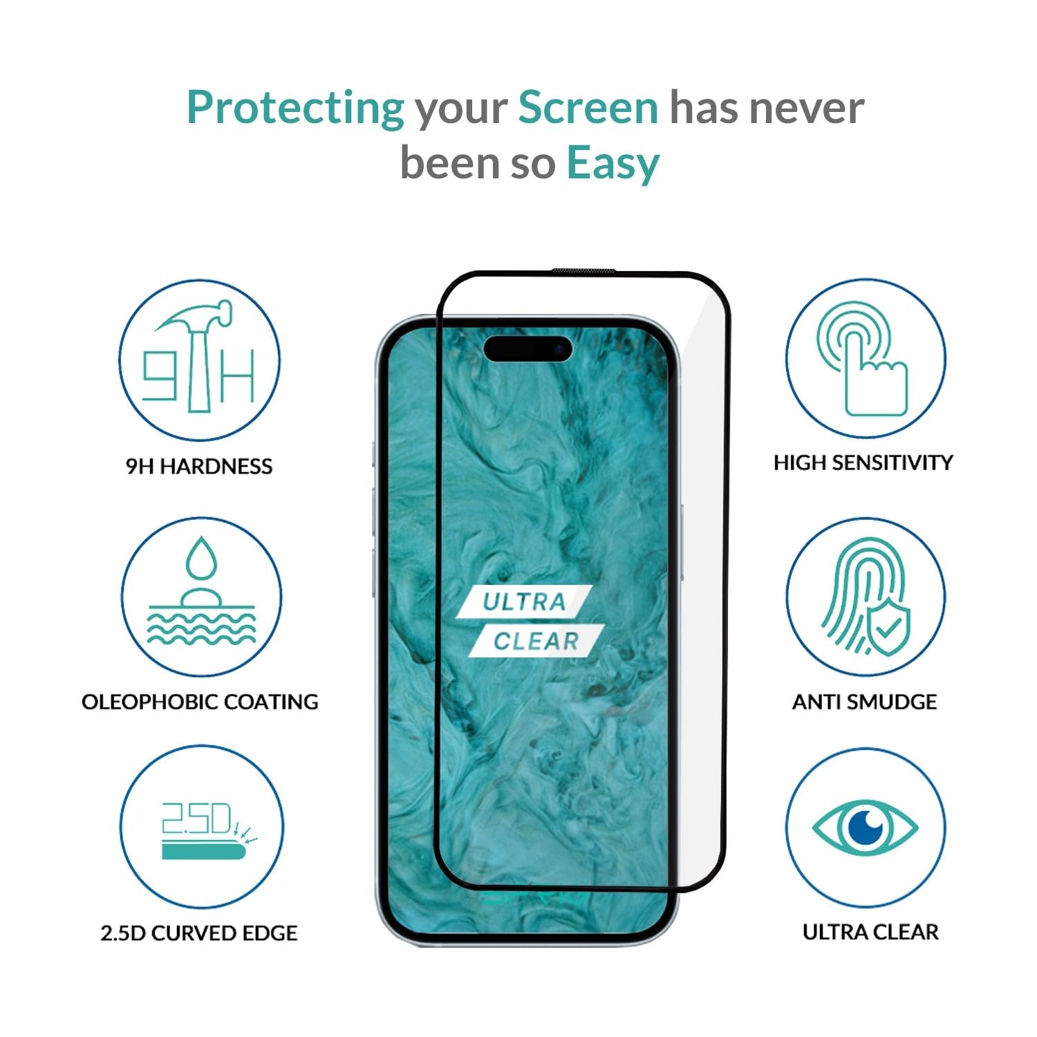 iPhone 17 Pro Max Clear Screen Guard