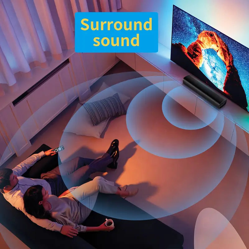 50W Small Sound Bar - TV Soundbar