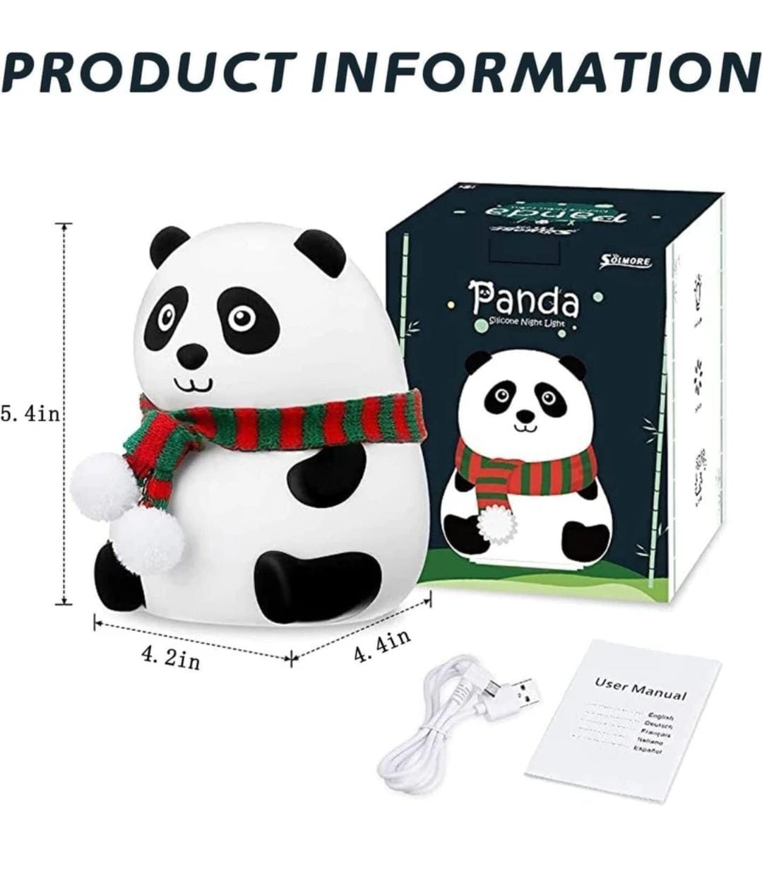 Adorable Panda Night Lamp
