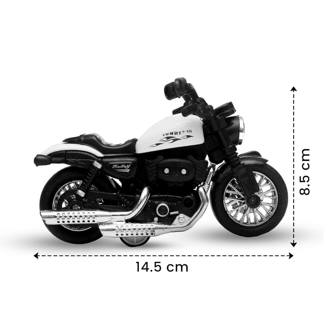 Metal Die-Cast Harley Bike Model