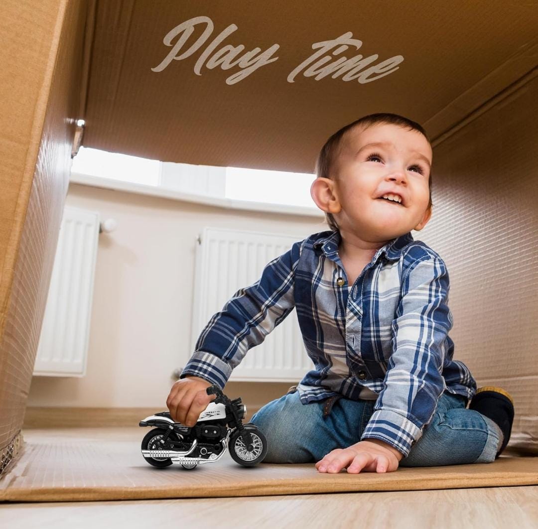 Metal Die-Cast Harley Bike Model