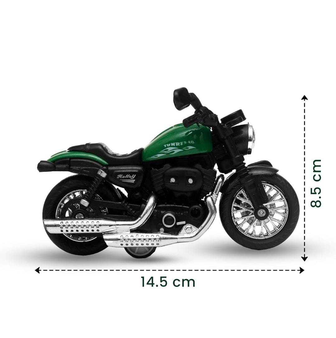 Metal Die-Cast Harley Bike Model