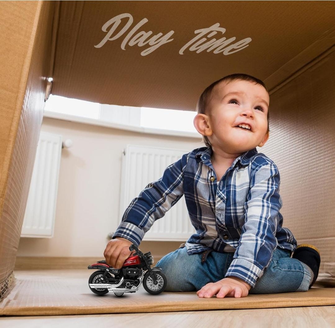 Metal Die-Cast Harley Bike Model