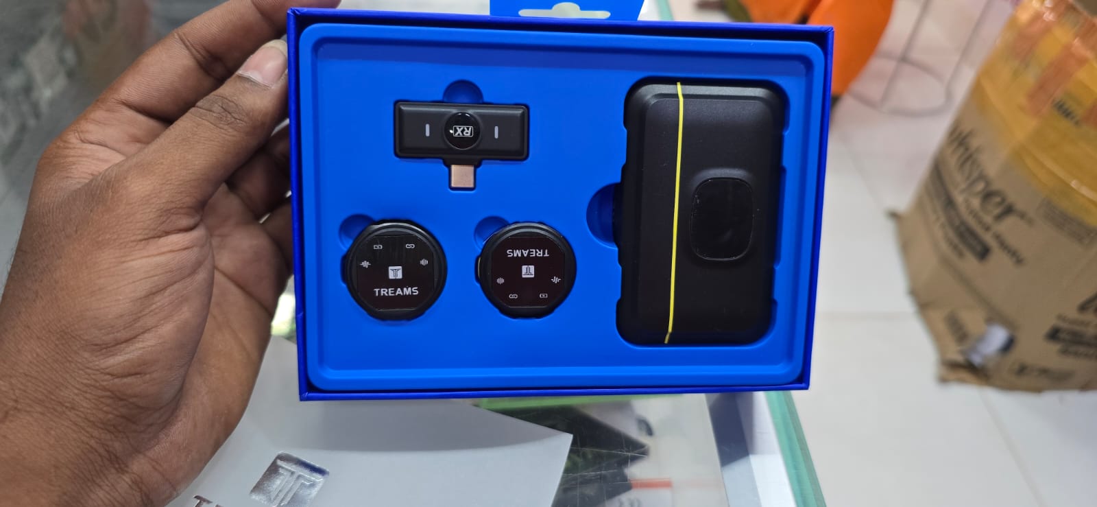 🎤 TREMS Wireless Lavalier 3 in 1 Microphone (TRM MP-502) 🎤