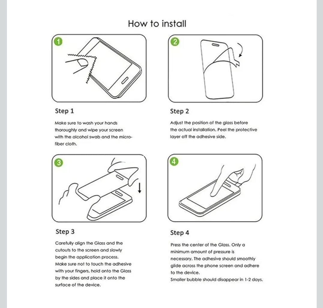 IPHONE 16 SCREEN PROTECTOR GLASS