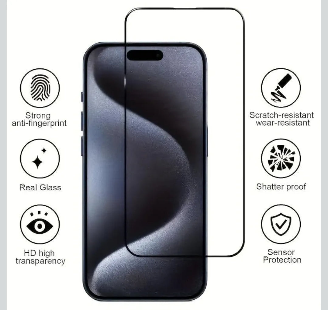 IPHONE 16 SCREEN PROTECTOR GLASS