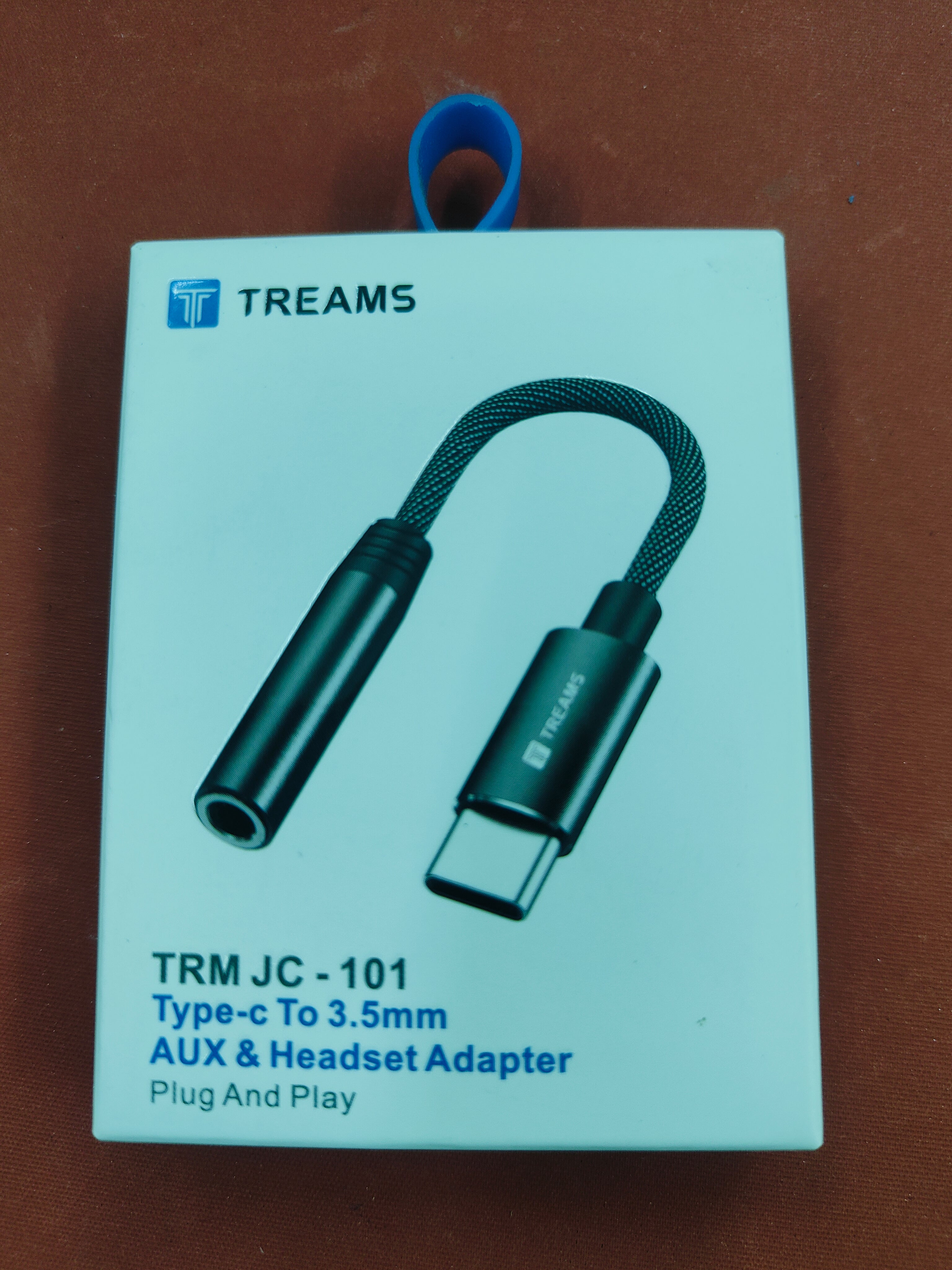 TREAMS TRM JC-101 Type-C to 3.5mm AUX & Headset Adapter